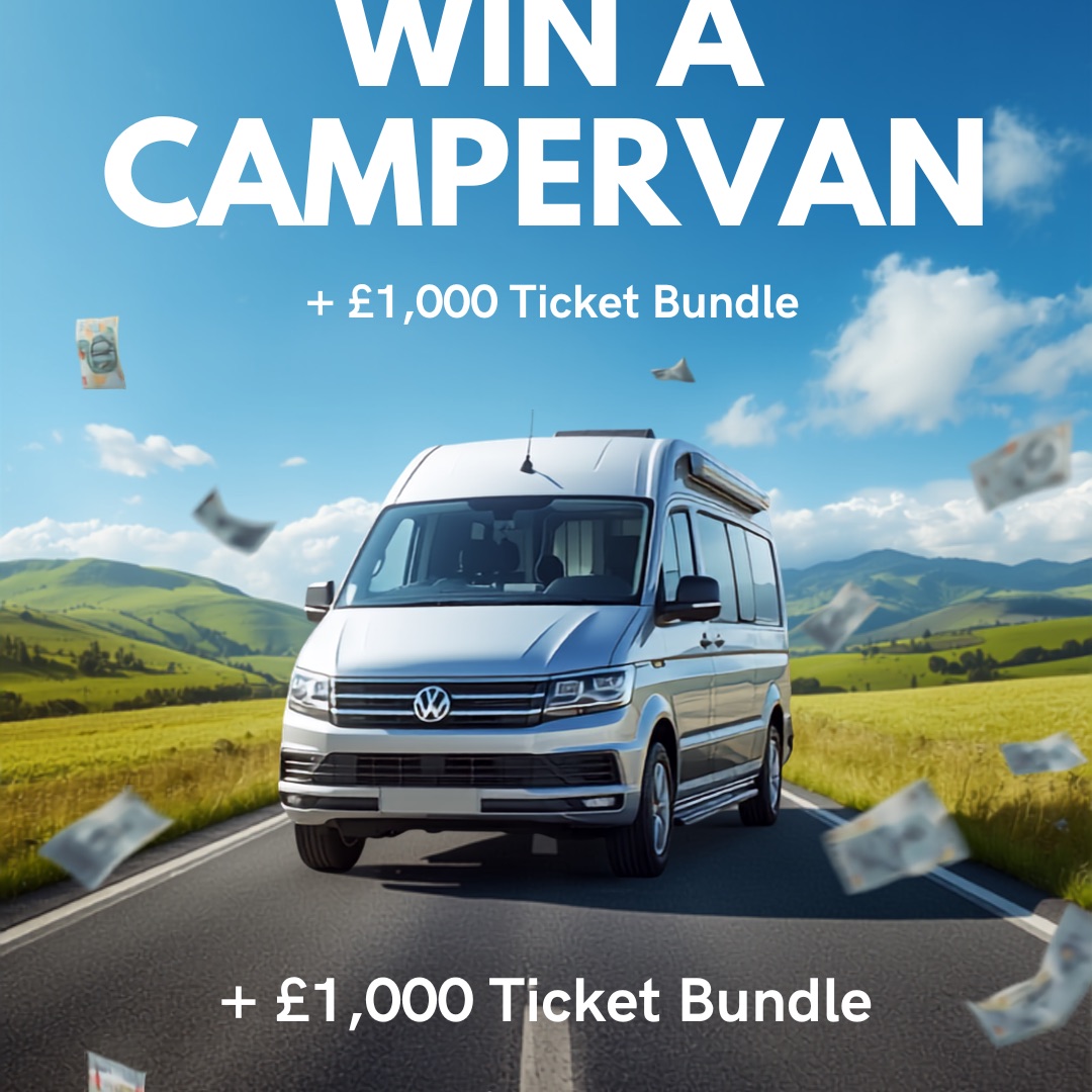 Win a £1,000 Ticket Bundle | 2025 Campervan