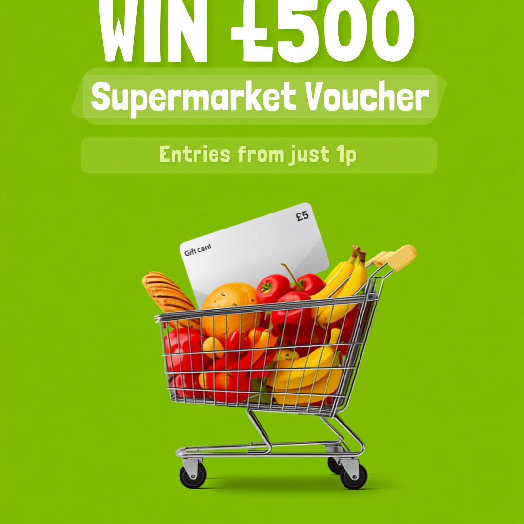Win a £500 Supermarket Voucher
